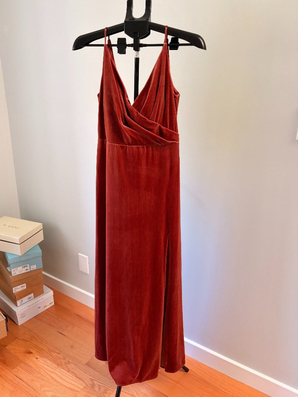 Jenny Yoo | Jolie Velvet Dress in 'Dusty Rose'